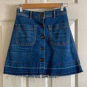 Zara jean skirt
